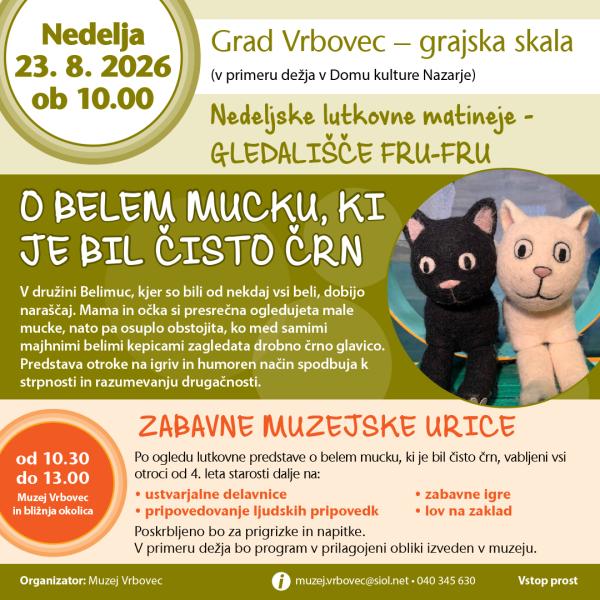 LUTKOVNA PREDSTAVA / MUZEJSKE URICE