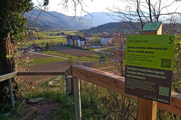 Naravoslovno kulturna učna pot Samostanski grič