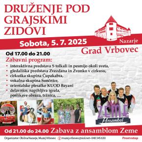 Druzenje pod grajskimi zidovi